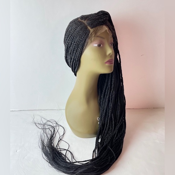 Box Braids Cornrow Lacefront Wig - Picture 10 of 12